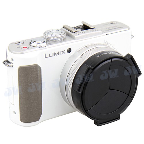 JJC Self-Retaining Auto Open Lens Cap for Panasonic Lumix LX7 Leica D-LUX6 - Picture 10 of 21