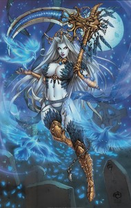 Lady-Death-Morrigan-Print-Art-by-Jesse-Wichmann-11x17-Comic-Art