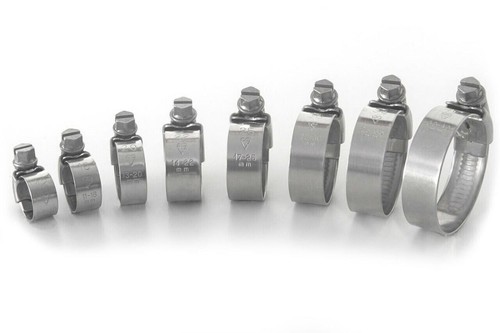 AS3 RADIATOR HOSE CLIPS for YAMAHA YZF 600 R6 5EB 1999-2002 - Picture 1 of 5