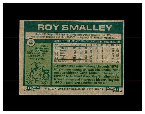 1977 TOPPS BASEBALL #1-250 YOU PICK SEE EVERY CARD STARS ******NEW LISTING****** - Picture 79 of 341