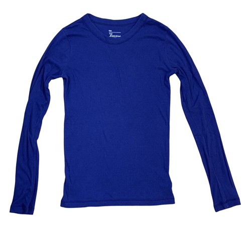 RARE GAP BOWERY Dark Blue Long Sleeve Tee Top M Tall ASO Bella Swan - Picture 2 of 7