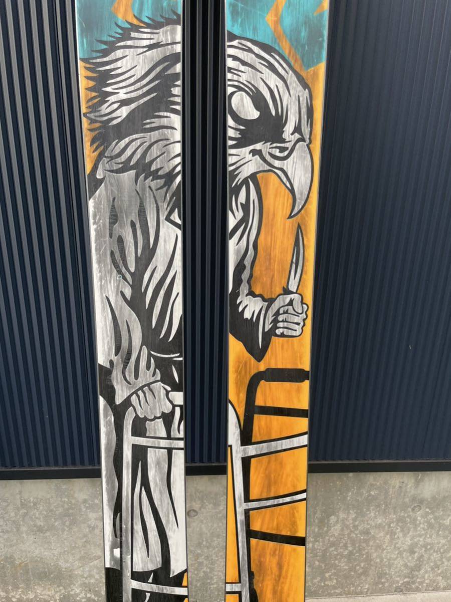 K2 Hellbent 179cm Powderfat Skis - 132mm Width - Marker K2 Hellbent 179cm Powderfat Skis - 132mm Width - Marker