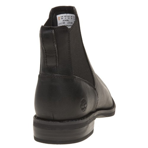 cuero el de con Magby Timberland elástico Chelsea para mujer Nuevas tobillo botas Black Low PagwqwxFE