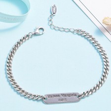 Real Solid 925 Sterling Silver Miami Cuban Link Chain Bracelet 7.9" 1.2"