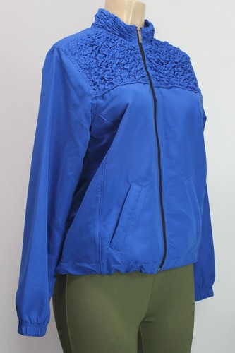 Athletech Women's Athletic Jacket Long Sleeve Blue Size S - Picture 3 of 6