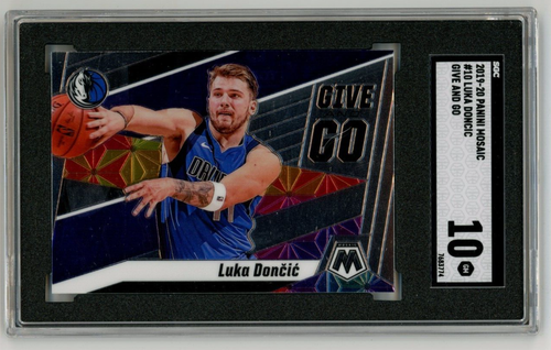 Luka Doncic 2019 Mosaic Give & Go SGC 10