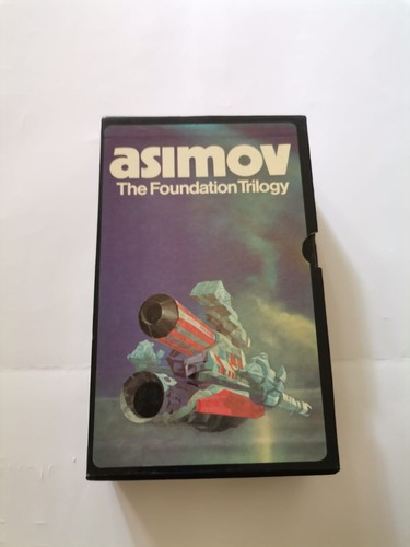 Foundation Trilogy, Isaac Asimov, Original Box, Good Condition Rare Sci-fi Books