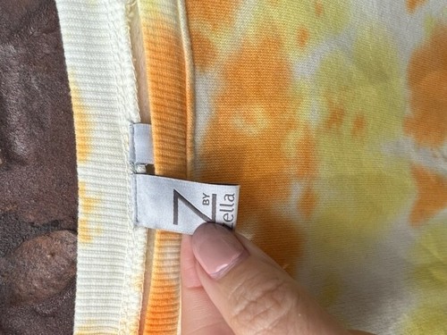 Z by Zella Sunset Tie Dye Pullover Sweatshirt Cropped Langarm Small Neu - Bild 4 von 5
