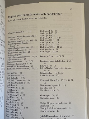 Svenska fornskriftsallskapet 1944-1993: Historik; MEDIEVAL SWEDISH TEXTS HISTORY - Picture 14 of 15