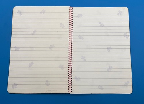 Vintage Sanrio 1988 Tweedle Dee Teddy Bear Small Notebook Very Rare Htf - Picture 4 of 5