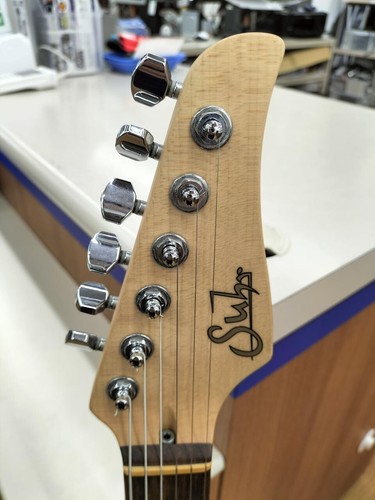 [Suhr] Standard Pro Trans Blue S1 ST Type Electric Guitar With Soft Case Japan - Picture 4 of 24