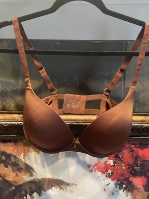 Savage X Fenty Push Up Bra 36DD Lingerie By Rihanna Bronze NWT