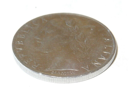 1968 Italy 100 Lira Coin AU - Picture 2 of 4