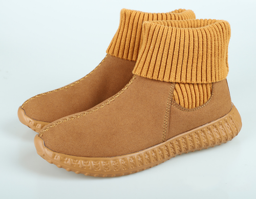 Botas de kung fu de caña alta de invierno Shaolin monje más zapatos cálidos de terciopelo de suela suave - Imagen 11 de 18