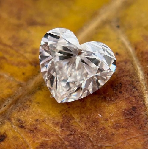 Loose CVD Diamond 1 Pc Heart Shape Lab Grown 2 Ct IF Clarity 8 x 8 mm Certified - Picture 3 of 21
