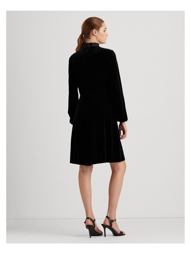 RALPH LAUREN Dress Women's Black Long Sleeve Knee Length Sheath Evening Size 14 - Bild 2 von 3