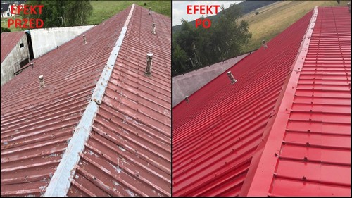 Sigma bicomponente Vernice per tetti, metallo 4L RAL 7016 - Foto 4 di 6