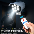 Solar LED Spot Light Motion Detection Wall Outdoor for Backyard Garden Street