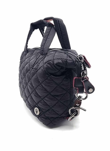 HZ-5368 Women's Puffer Quilted Padding Small Tote Crossbody Bag - Picture 5 of 30