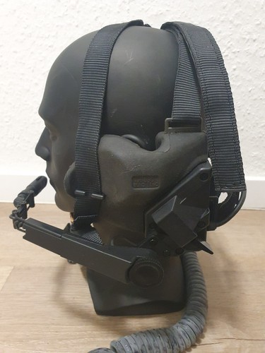 Bundeswehr Headset H-390 Kopfhörer Sprechsatz Panzer Mikrofon BW SEM 52-90 Funk - Picture 25 of 37