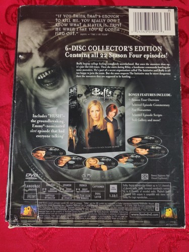 BUFFY THE VAMPIRE SLAYER: S4 (2003) 20th Century Fox, Sarah Michelle Gellar - Picture 2 of 7