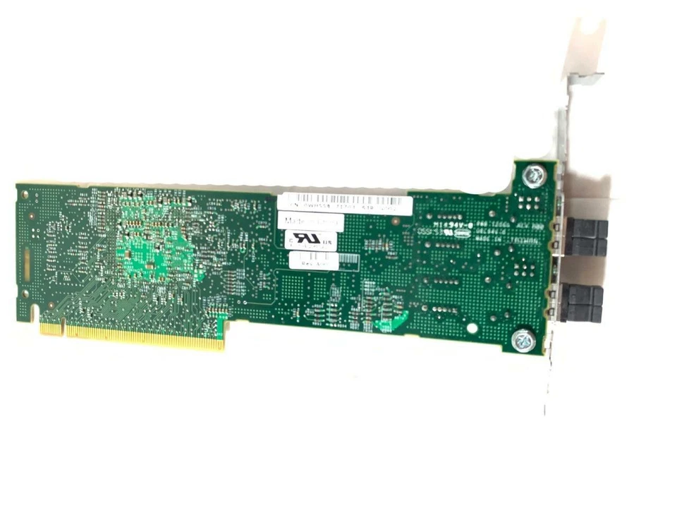 Dell PowerEdge 6850 QLogic QLA2322 HBA Card Dual Ports (RJ-45) PCI-X WH558 T2058 - Image 3 of 4