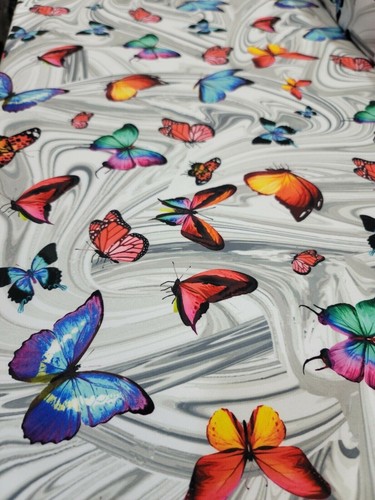 Butterfly Insect Painting Artwork Fabric by the Yard - Spoonflower Collection - Picture 6 of 11
