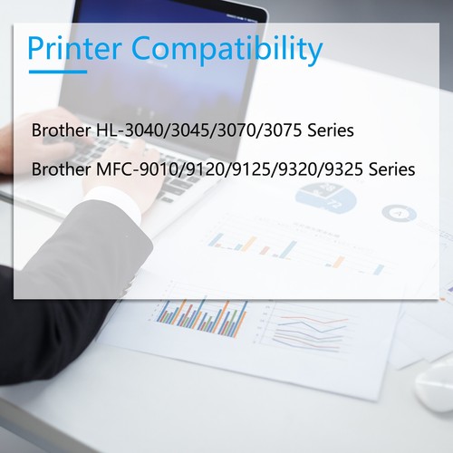 4x Unidad de tambor DR-210BK apta para Brother DCP-9010CN HL-3075CW MFC-9010CN MFC-9120CN - Imagen 2 de 17
