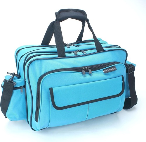 Bolso de viaje duradero para enfermera ASA TECHMED - compartimentos con cremallera de varios bolsillos - Imagen 23 de 48