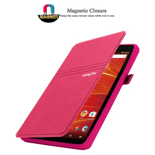 Funda protectora de cuero PU Folio para tableta RCA 7 Voyager y RCA Voyager II de 7 pulgadas - Imagen 10 de 31