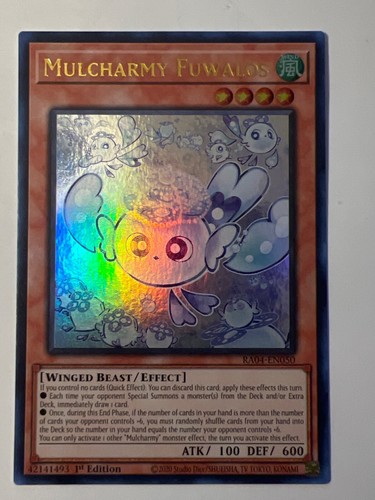 Mulcharmy Fuwalos (UR) RA04-EN050 Quarter Century Stampede 1st Edition