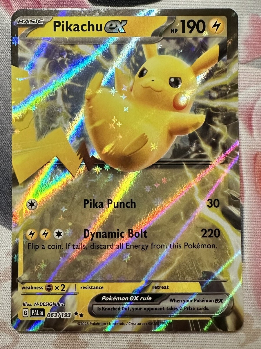 ポケカ　193 Chien-Pao ex 061/193 Rare Double Pokemon Card (SV2 Paldea