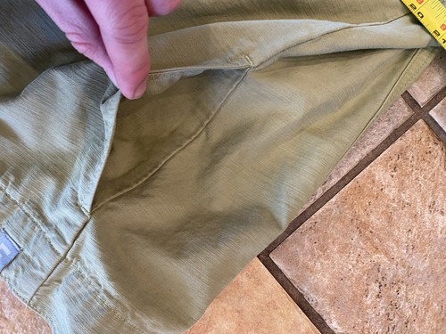 Camisa chaqueta verde abotonada Everlane de gran tamaño para mujer talla mediana algodón orgánico - Imagen 5 de 11