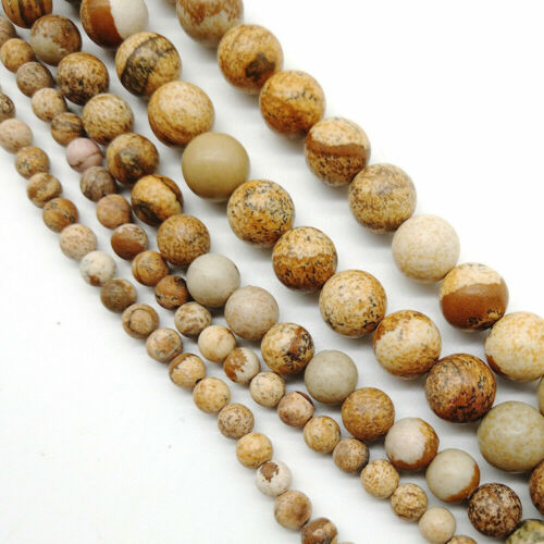 Wholesale Lot Natural Gemstone Round Spacer Loose Beads 4mm 6mm 8mm - Afbeelding 25 van 38
