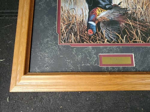 Bird Season By Jim Hansel Print Signed framed - Picture 5 of 7