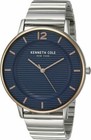Kenneth Cole Stainless Steel Band Quartz Wristwatches