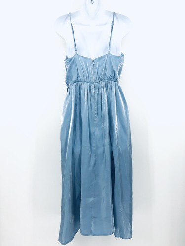 Song Of Style Cyrus Midi Dress in Clearwater Blue Size Small - Picture 8 of 12