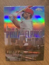 2022 Topps Chrome Heart of the City Refractor #HOC-1 BRYCE HARPER  Phillies 