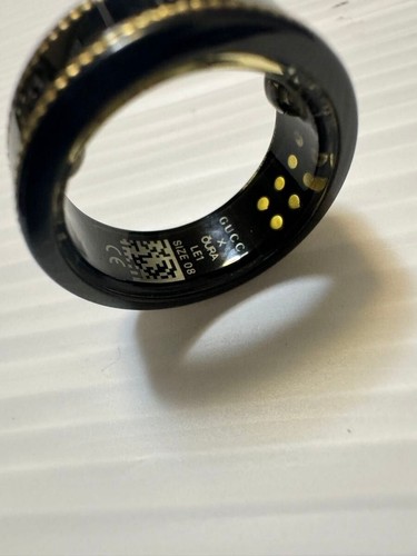 GUCCI Anillo Oura Plata Diseño Serpiente Vintage Moda Joyería Us Talla 10 Japón - Imagen 7 de 11