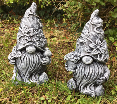 Mr & Mrs Gonk Zwerg Garten Statue Ornament Geschenk VERSANDKOSTENFREI