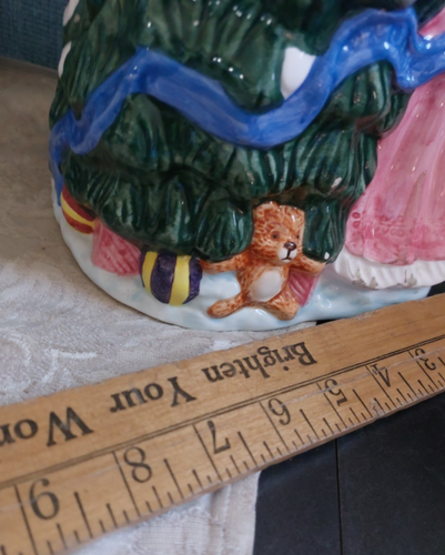 Christmas Angel Ceramic Cookie Jar - Picture 9 of 9