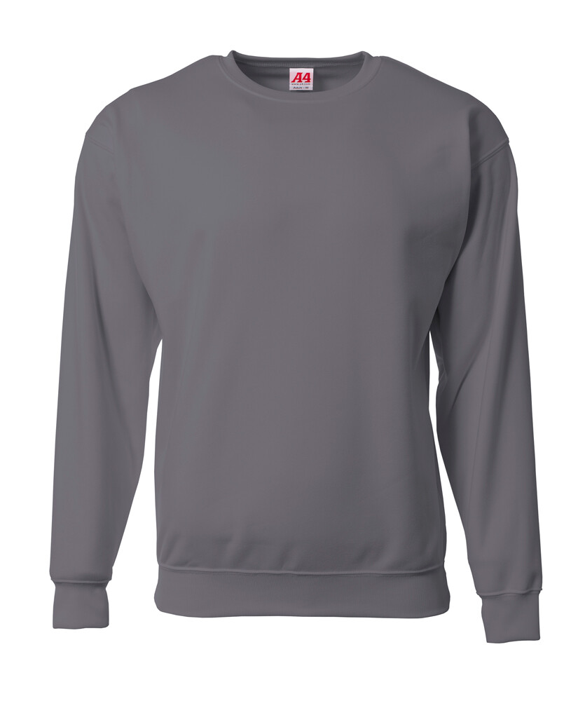 A4 Youth 6oz Polyester Performance Sprint Fleece Top Sweatshirt