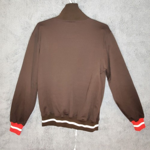 Ace England Jacket Vintage brown and tan crest on front size medium - Picture 7 of 9