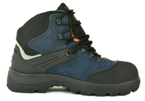 Stivali da lavoro GATOR; uomo, punta composita - blu navy e nero taglia 10,5 NUOVI! - Foto 2 di 4