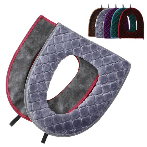 Winter Warm Chenille Seat Cover Pad with Zipper Washable Stretchy Seat Cover Pad - Picture 19 of 29