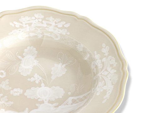 Richard Ginori Oriente Italiano Meringa - Soup Plates 24 Cm - Inch 9.44 - Picture 3 of 8