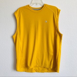 yellow muscle shirt