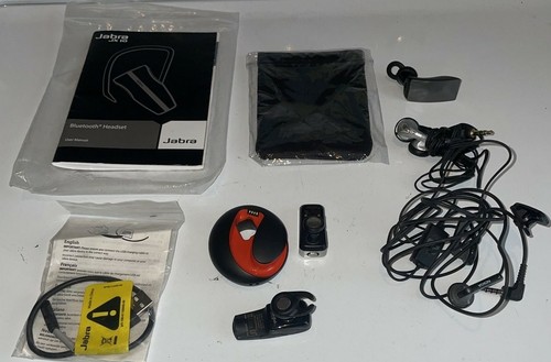 Jabra JX 10 bluetooth headset huge lot $200 retail value Excellent Condition EUC - Picture 2 of 12