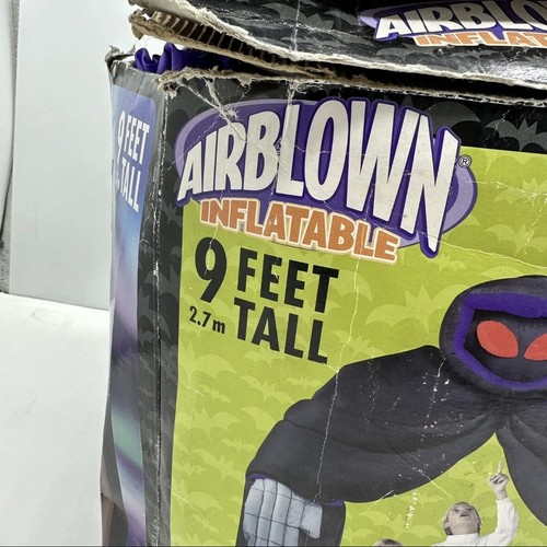 Gemmy Airblown aufblasbar Halloween grimmiger Sensensenmann Bogen 9 Fuß Spukhaus Lichter - Bild 3 von 13