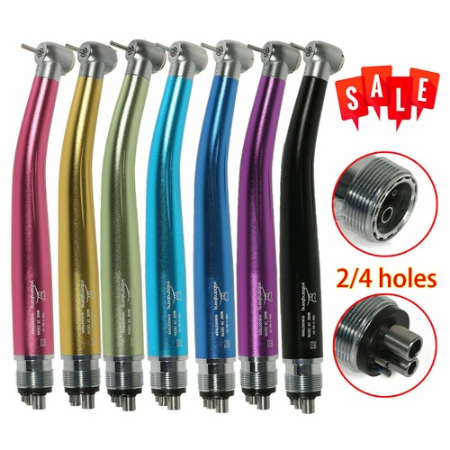 Manipolo dentale alta velocità stile NSK pulsante testa standard 4 fori 7 colori - Foto 4 di 151